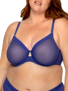 Elomi Smooth Unlined Underwire Molded Bra (4301),40G,Clove 